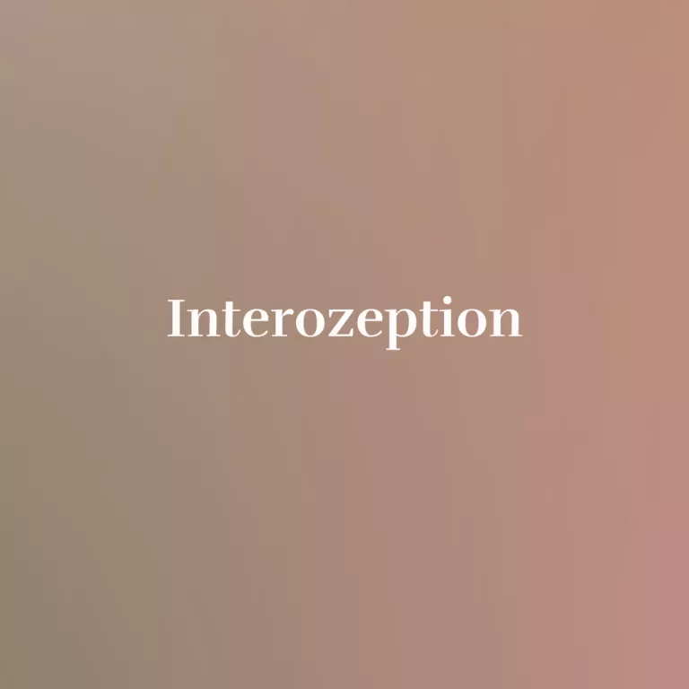 Interozeption