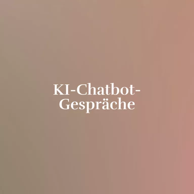 Chatbots und KI aus polyvagal-informierter Sicht