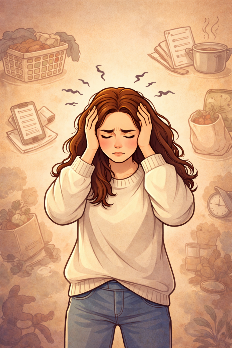 Weibliche Erschöpfung Stress Nervensystem